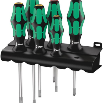 334 Screwdrivers set 6pcs 334 atsuktuvų rinkinys, 6 dalys SC3346
