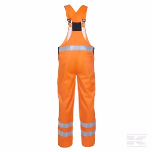 Kombinezoninės kelnės Assen, EN 20471 RWS, oranžinės, dydis 46, 048465FO46