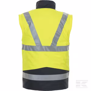 Parka Hi-Vis striukė Pluto, EN 20471, geltona / mėlyna, dydis S, 052030IS