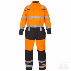 Žieminis kombinezonas Ubbena, oranžinis / juodas 072397OBXL