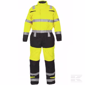 Žieminis kombinezonas Ubbena, geltonas / juodas 072397YBL