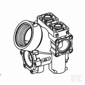 Solenoidinio vožtuvo korpusas 481 481000510