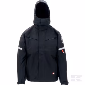 Žieminė striukė Original su gobtuvu, juoda, dydis 44, KW111630201044