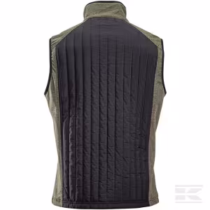 Vyriška hibridinė fliso liemenė, alyvuogių spalvos KW5011401902044