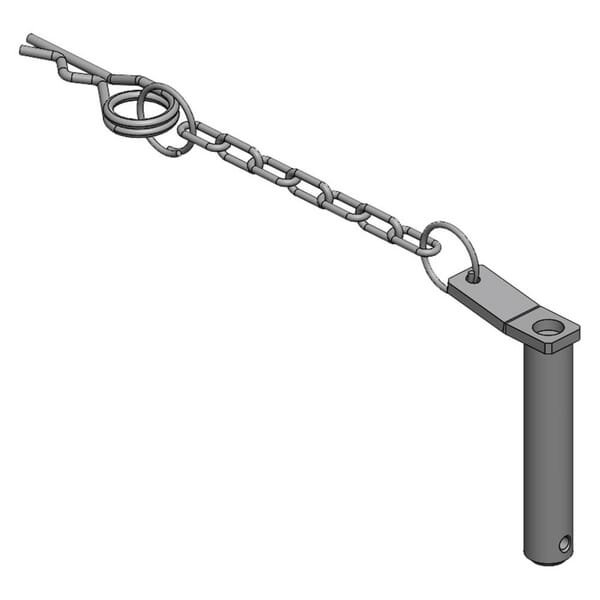 Kaištis su grandinėle 20x102 mm 4424750 - Image 2