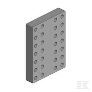 Privirinama plokštė 160x160 mm M20 645140