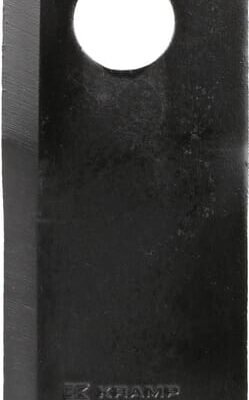 Dešinysis šienapjovės peilis (RH), 126 × 47 × 4 mm, ovali skylė 23,0 × 20,5 mm, tinka Taarup, 25 vnt. pakuotė, KT5611040001