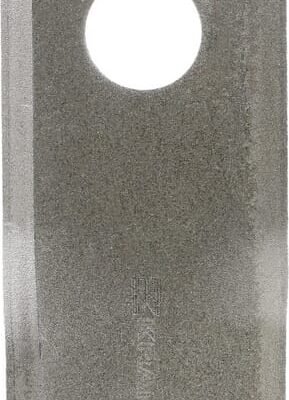 Kairysis šienapjovės peilis (LH), 100 × 48 × 3 mm, skylė Ø19 mm, tinka Claas, 25 vnt. pakuotė, 0009527290KR