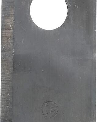 Dešinysis šienapjovės peilis (RH), 90 × 50 × 4 mm, skylė Ø19 mm, tinka Krone, 25 vnt., 001448261KR