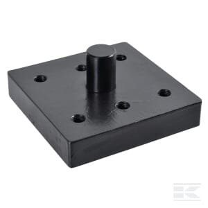 Privirinama tvirtinimo plokštė 130x115 mm, 6x M20 645020