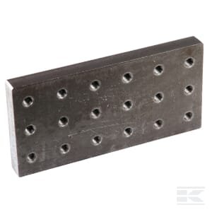 Privirinama tvirtinimo plokštė 110x100 mm, 18x M16 645080