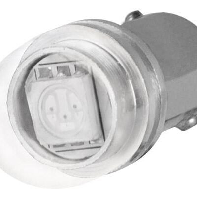 LED lemputė 24V BA9s raudona New-Elfin 010BA9SLLR24
