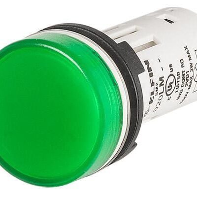 Indikacinė lemputė žalia 020LMV