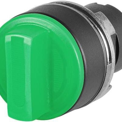 Apšviesta selektoriaus rankenėlė, žalia, 3 padėčių, Cam O 020SMTLOV