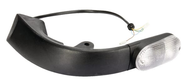 Posūkio ir gabaritinis žibintas dešinės pusės, stačiakampis, 12V, skaidrus, prisukamas, Cobo 306140000 - Image 2