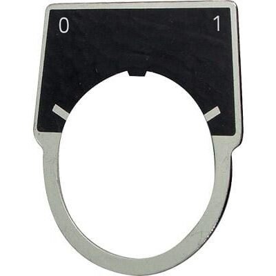 Indikatoriaus plokštelė "0-1" 030TN26