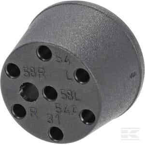 Kontaktinės jungties korpusas ISO 17124 Type N 031596JAE