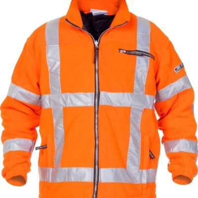 Flisinė striukė, RWS, ryškiai oranžinė, dydis 3XL, 040260213XL