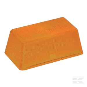 Galinės lempos stikliukas, gintarinis, kairė, Cobo 4182001