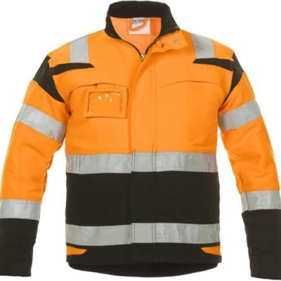 Striukė Harwich, Trendy Hi-Vis Line, oranžinė / juoda, dydis 3XL, UK 46 / EU 62, 044479OB62