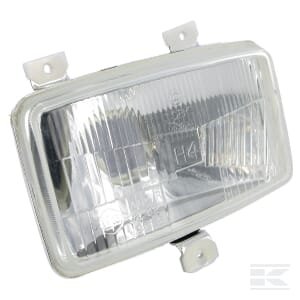 Priekinio žibinto įdėklas halogeninis, stačiakampis, skaidrus, 155x96.3mm, Cobo 508330000