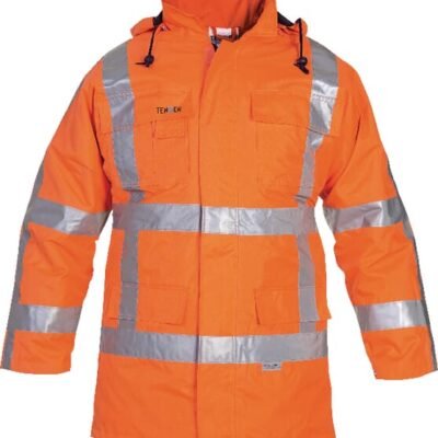 Parka Hi-Vis striukė Apollo, Tenderline, oranžinė, dydis XL, UK 42 / EU 56, 051010XL