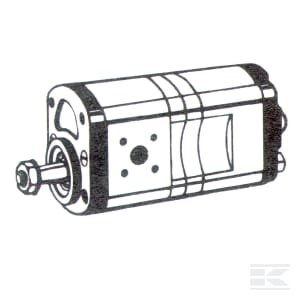 Hidraulinis siurblys 11+8 cc Bosch Rexroth 510565365