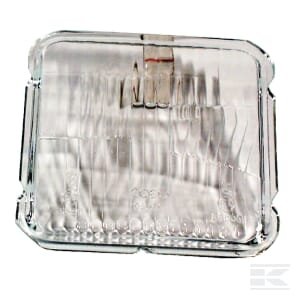 Žibinto stiklas, skaidrus, kvadratinis 122x122 mm priekis/kairė/dešinė, Cobo 5160112