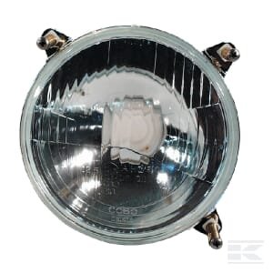 Priekinio žibinto įdėklas, apvalus, skaidrus, Ø142.5mm, Cobo 5272000