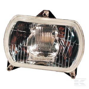 Priekinio žibinto įdėklas halogeninis, stačiakampis, skaidrus, 155x65x102mm, Cobo 5420000