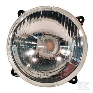 Priekinio žibinto įdėklas, apvalus, skaidrus, Ø142.5mm, Cobo 5428000