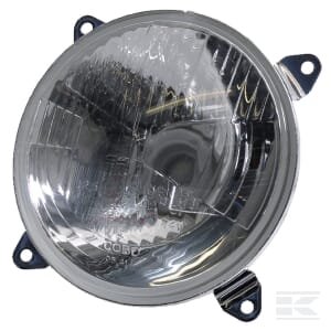 Priekinio žibinto įdėklas halogeninis, apvalus, skaidrus, Cobo 5432000
