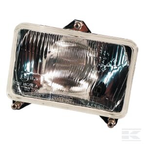 Priekinio žibinto įdėklas halogeninis, stačiakampis, skaidrus, 167x74x106.7mm, Cobo 5464000