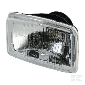 Priekinio žibinto įdėklas halogeninis, stačiakampis, skaidrus, 155x96.3x92mm, Cobo 5630000