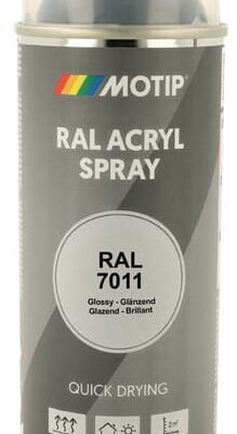 RAL 7011 aerozolinis dažas, geležies pilka 7019