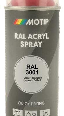RAL 3001 aerozolinis dažas, signalinė raudona 7102