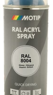 RAL 8004 aerozolinis dažas, vario ruda 07109ND