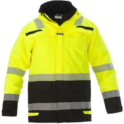 Parka Hi-Vis striukė Utah, RS Line, geltona / juoda, dydis 2XL, UK 44 / EU 58–60, 072395YB2XL