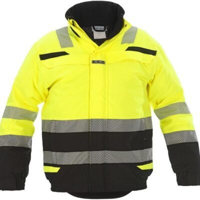 Pilot Hi-Vis striukė Umag, RS Line, geltona / juoda, dydis 4XL, UK 48 / EU 64–66, 072396YB4XL