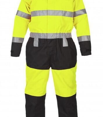 Neperšlampamas kombinezonas, geltonas / juodas, dydis 3XL, Hydrowear 072397YB3XL