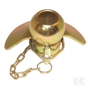 Apatinės traukės rutulys su kreipiančiu kūgiu Cat.2/2 Ø28,7/56x12 mm, Walterscheid 99032