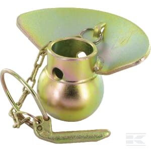 Apatinės traukės rutulys su kreipiančiu kūgiu Cat.3/3 Ø37,3/64x12 mm, Walterscheid 99034