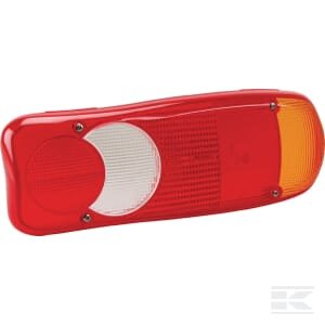 Žibinto stiklas, raudonas/skaidrus/geltonas, stačiakampis, LH/RH/galinis, Vignal 1000100