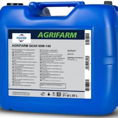 Transmisijos alyva 20 l mineralinė API GL-4 GL-5 SAE 85W-140 Gear Agrifarm Fuchs 1074230520