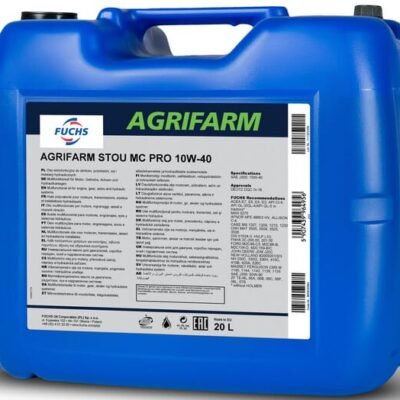 Universali alyva 20 l pusiau sintetinė API GL-3 GL-4 GL-5 ISO 32 46 68 100 SAE 10W-40 STOU/SUTO MC Pro Agrifarm Fuchs 1074530520