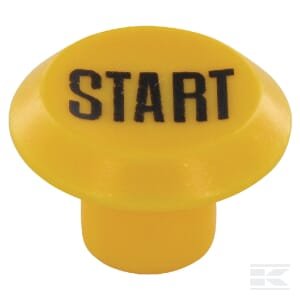 Emblema startas apvali geltona 11316550PN