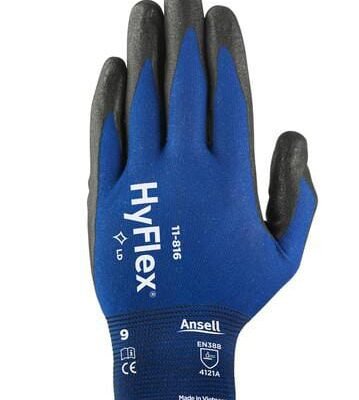 Apsauginės pirštinės Ansell HyFlex 11-816, dydis 8, 11816080