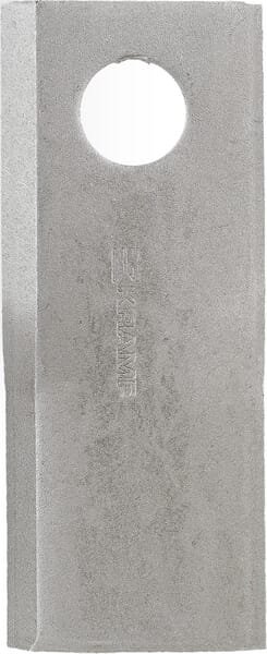 Dešinysis šienapjovės peilis, 118 × 48 × 4 mm, skylė Ø19 mm, tinka Fella, 25 vnt. pakuotė, 133074KR