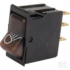 Klavišinis jungiklis 0-I OFF-ON 5 kontaktų šviesoms 1330900013