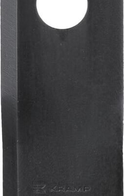 Dešinysis šienapjovės peilis (RH), 112 × 48 × 4 mm, skylė Ø19 mm, tinka Fella / Krone, 25 vnt. pakuotė, 134308KR